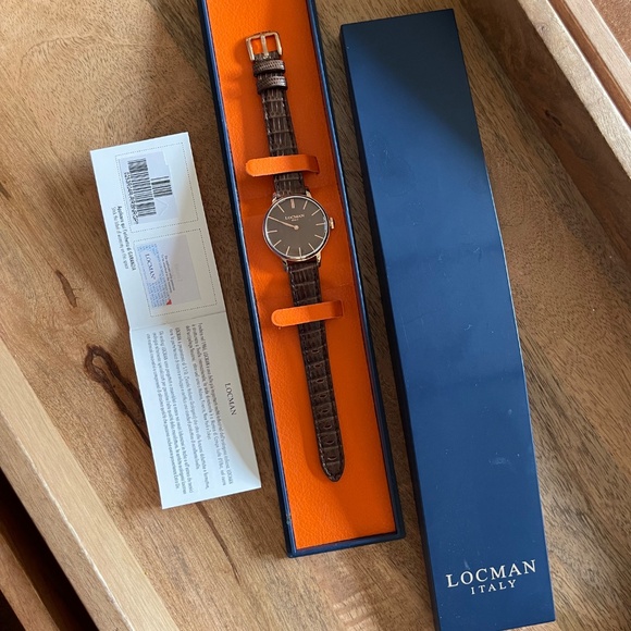 Locman Woman Orologio Donna 1960 Ref 253 30mm Rose gold and Brown Watch main image 6